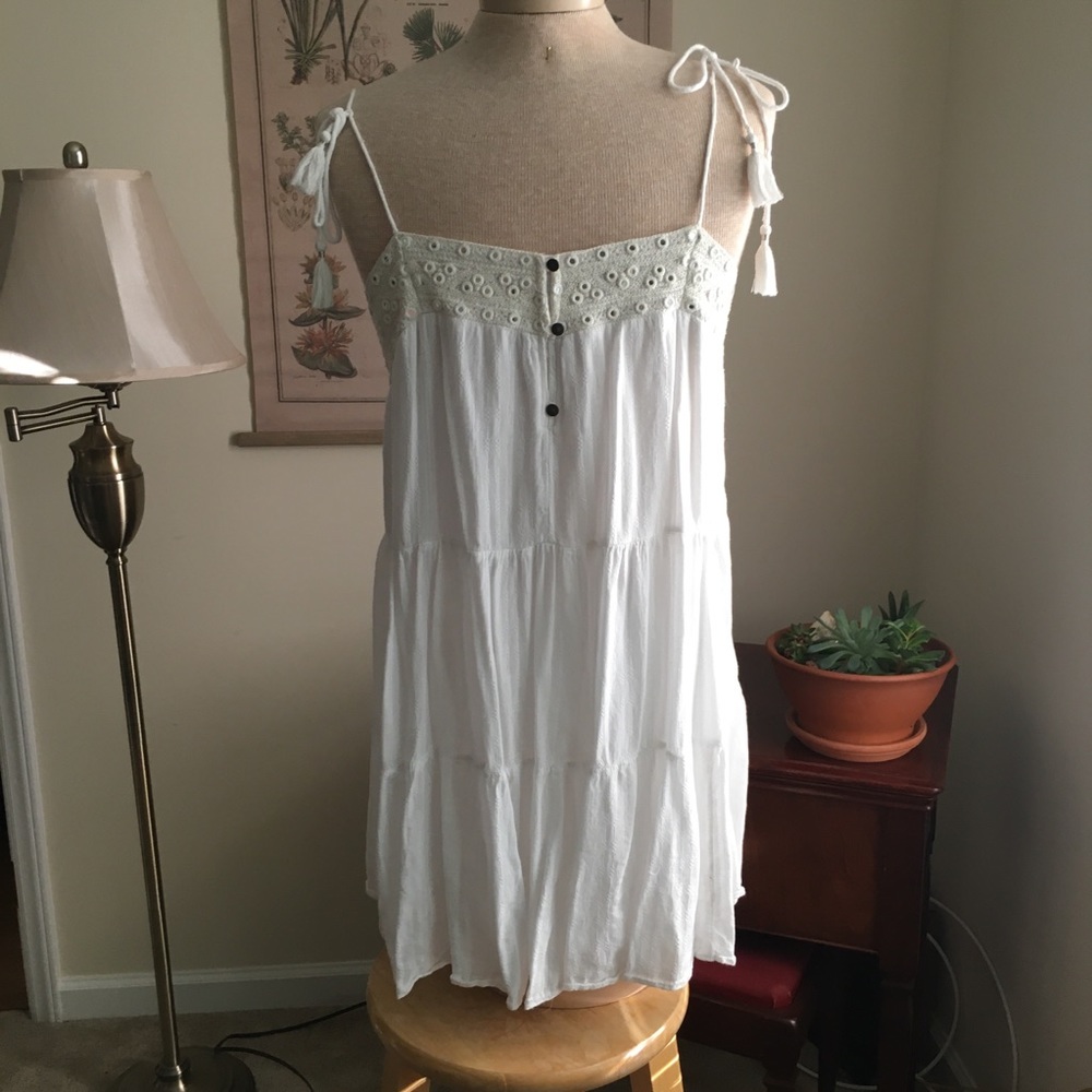 AE White Beachy Dress